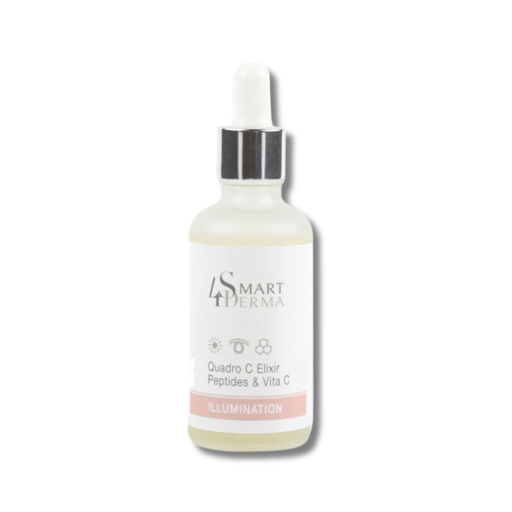 Мультипептидний еліксир із вітаміном С - Smart4Derma Quadro C Elixir Peptides & Vita C