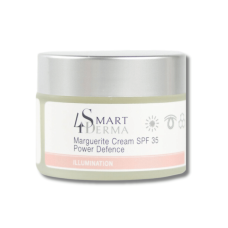 Передовий денний крем SPF 35 з екстрактом маргаритки - Smart4Derma Marguerite Cream SPF 35 Power Defence