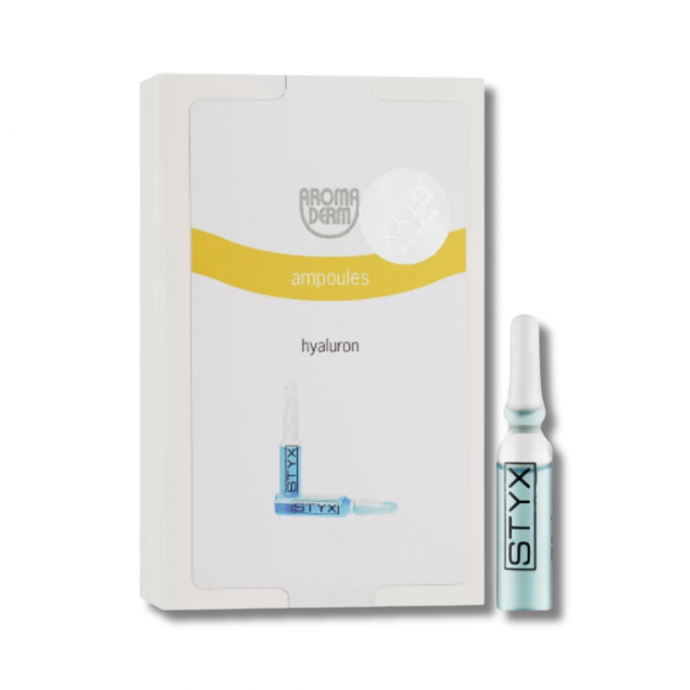 Цитоактивні ампули "Зволожуючий комплекс із гіалуроном" - Styx Naturcosmetic Aroma Derm Ampoules Hyaluron