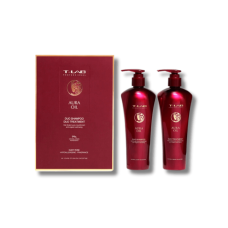 Набір для посиленого живлення - T-Lab Professional Aura Oil Duo Shampoo and Duo Treatment Set