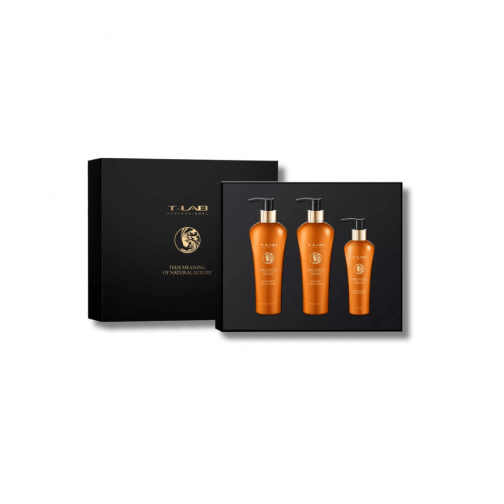 Подарунковий набір для волосся - T-LAB Professional Organic Shape Ritual
