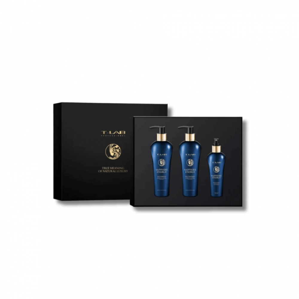 Подарунковий набір для волосся - T-LAB Professional Sapphire Energy Ritual