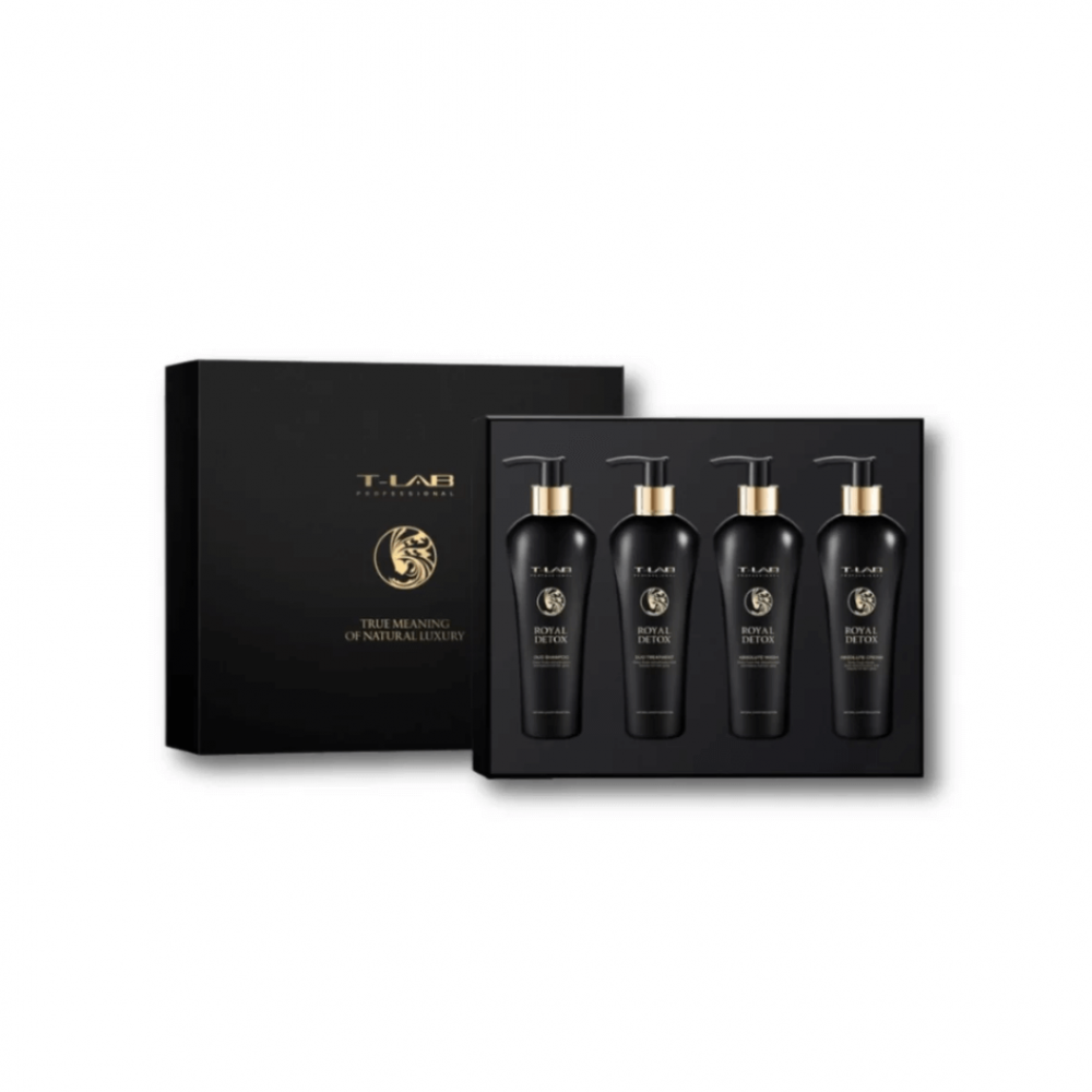 Подарунковий набір - T-LAB Professional Royal Detox Pure & Glowing You Luxury Gift