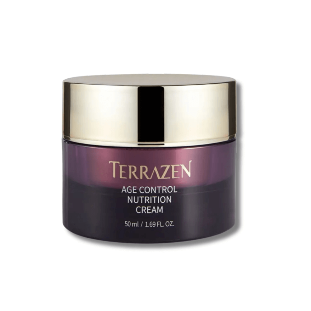 Омолоджуючий поживний крем для обличчя з природним комплексом проти зморшок - Terrazen Age Control Nutrition Cream