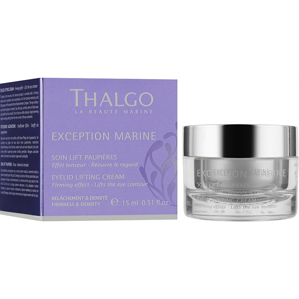 Інтенсивний антивіковий крем-ліфтинг для шкіри навколо очей - Thalgo Exception Marine Eyelid Lifting Cream