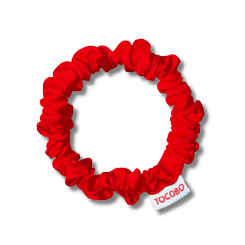 Бархатная резинка для волос красная - Tocobo Hair Scrunch Red