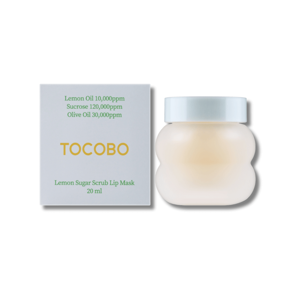 Цукровий скраб-маска для губ з лимоном - Tocobo Lemon Sugar Scrub Lip Mask