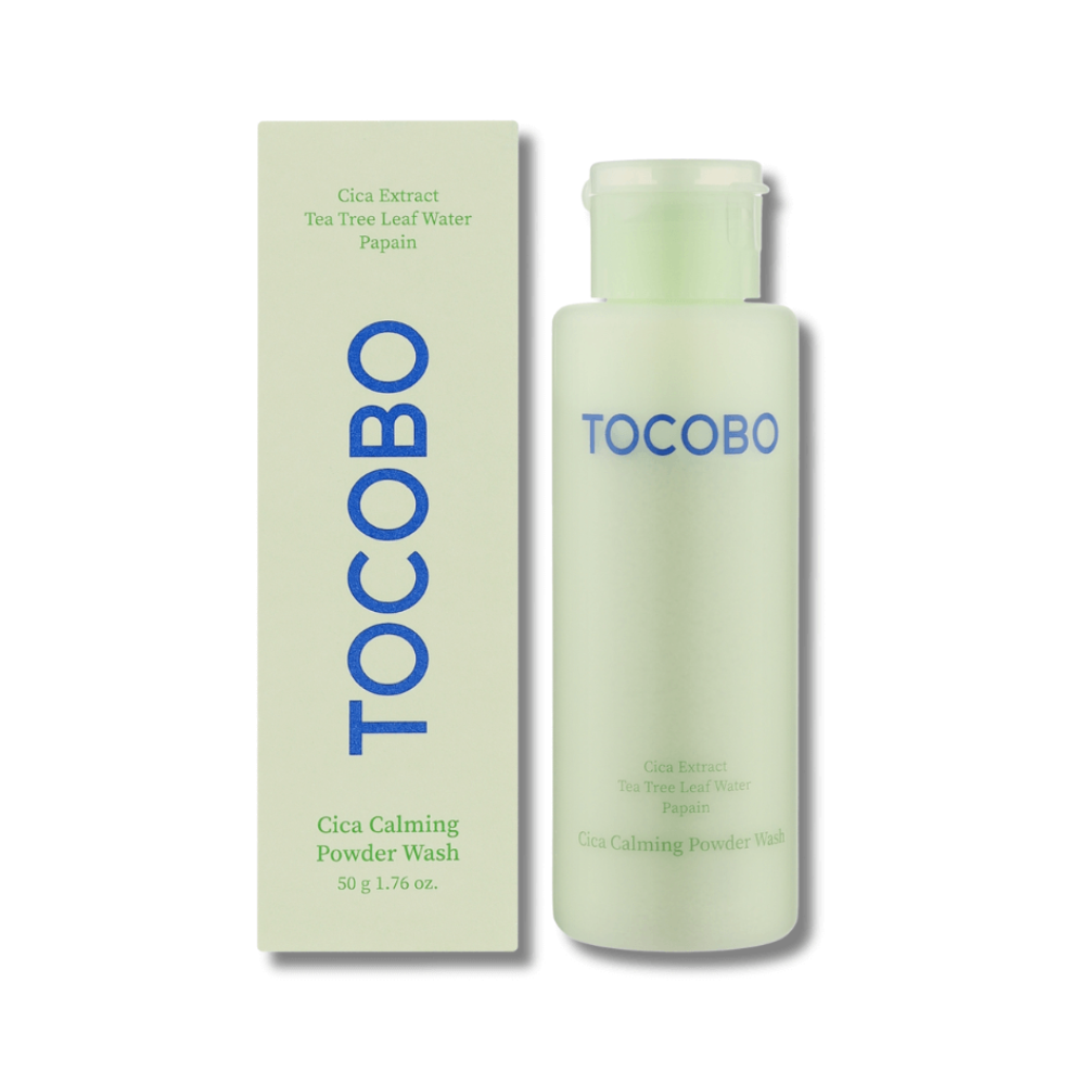 Ензимна пудра для глибокого очищення чутливої ​​шкіри - Tocobo Cica Calming Powder Wash