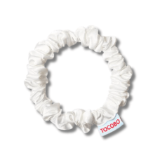 Оксамитова резинка для волосся біла - Tocobo Hair Scrunch White