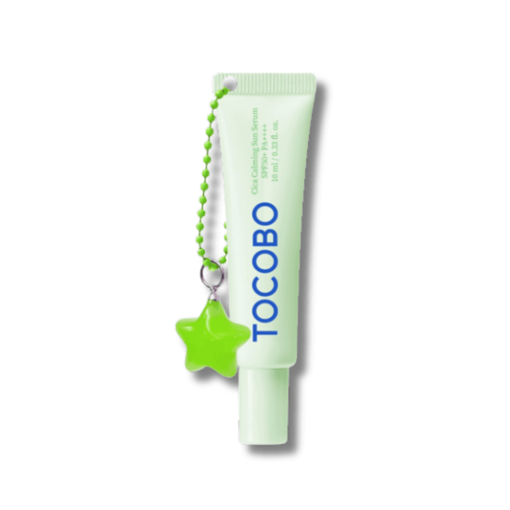 Заспокійлива міні сонцезахисна сироватка - Tocobo Cica Calming Sun Serum Deluxe SPF 50+ Pa++++ Keyring