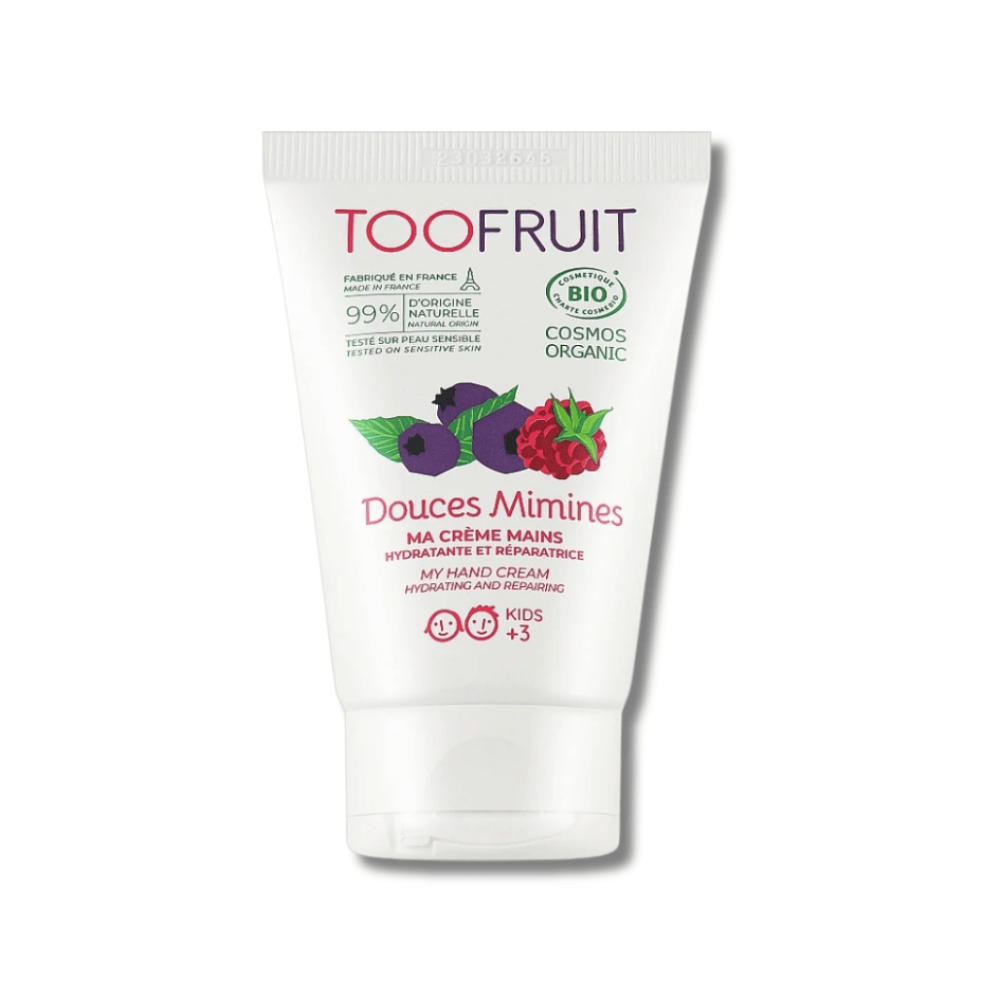 Крем для рук "Малина-Лохина" - Toofruit Douce Mimines Hand Cream
