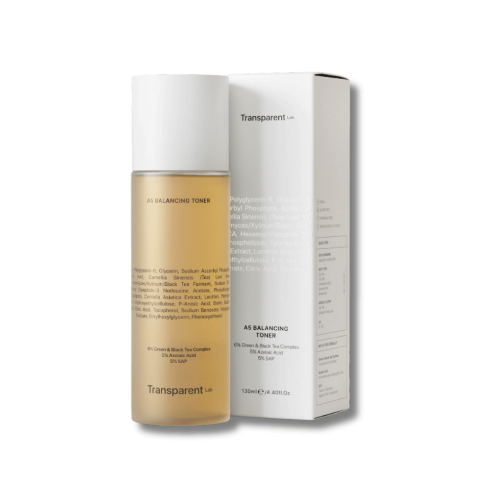 Балансуючий тонер з антиоксидантною та очищувальною дією - Transparent Lab A5 Balancing Toner