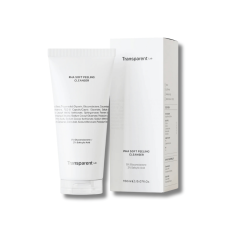 Очищуючий засіб для обличчя з ефектом пілінгу - Transparent Lab PHA Soft Peeling Cleanser