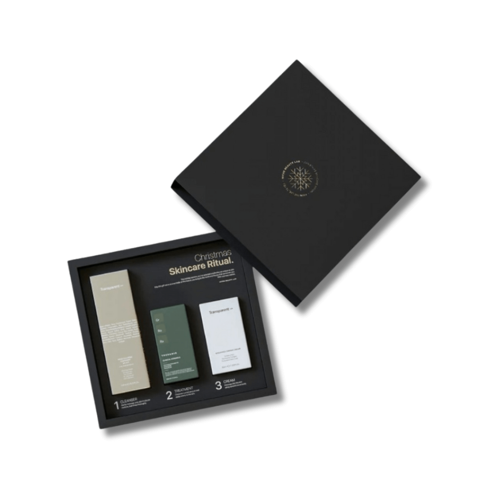 Подарочный набор антивозрастного ухода за лицом - Transparent Lab and Theramid Well Aging Trio Set