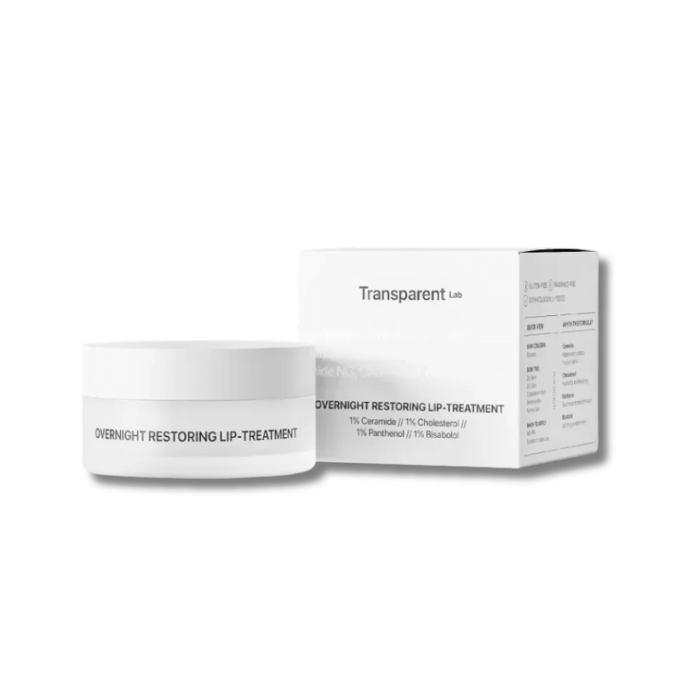 Відновлюючий бальзам для губ - Transparent Lab Overnight Restoring Lip-Treatment