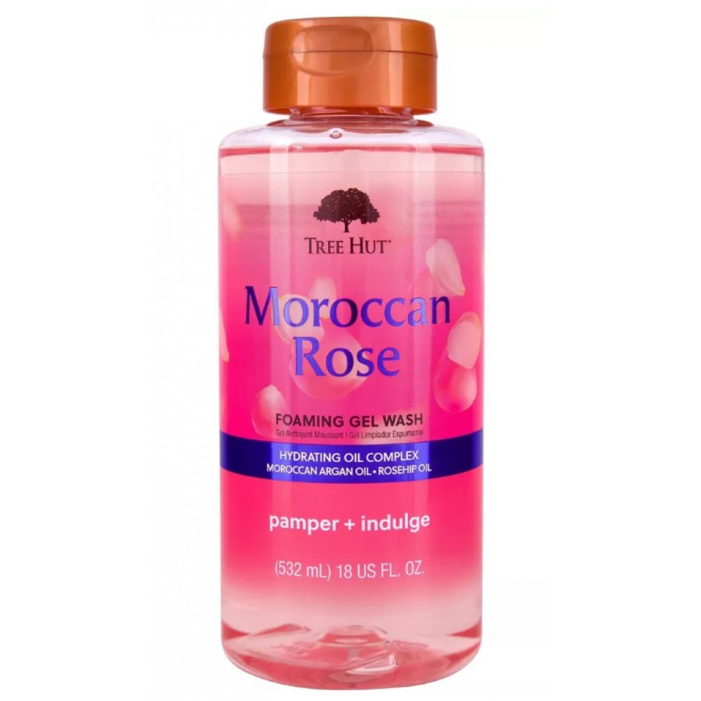 Гель для душу - Tree Hut Moroccan Rose Foaming Gel Wash