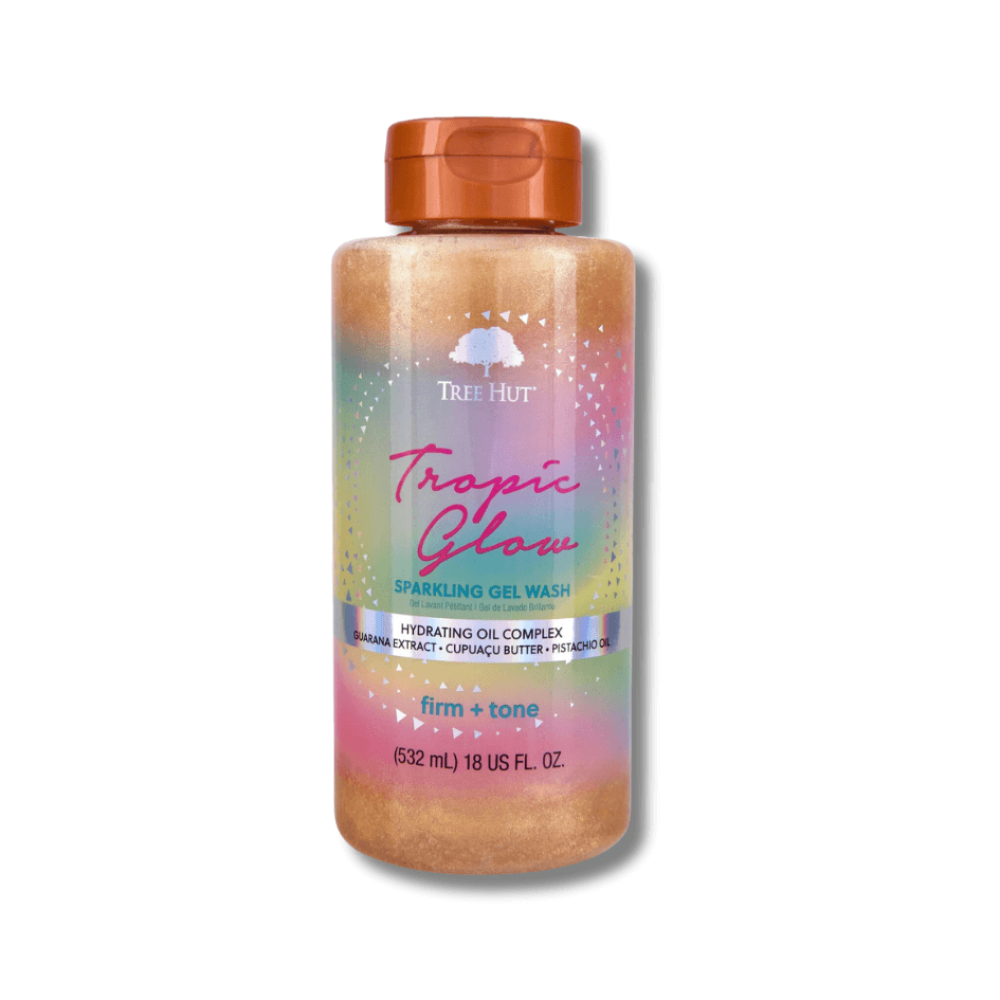 Гель для душа "Тропическое сияние" - Tree Hut Tropic Glow Sparkling Gel Wash