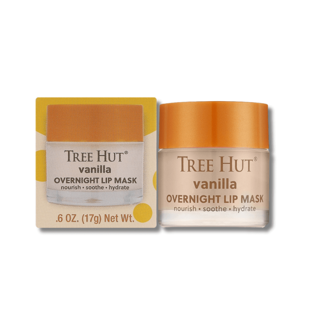 Нічна маска для губ - Tree Hut Vanilla Overnight Lip Mask