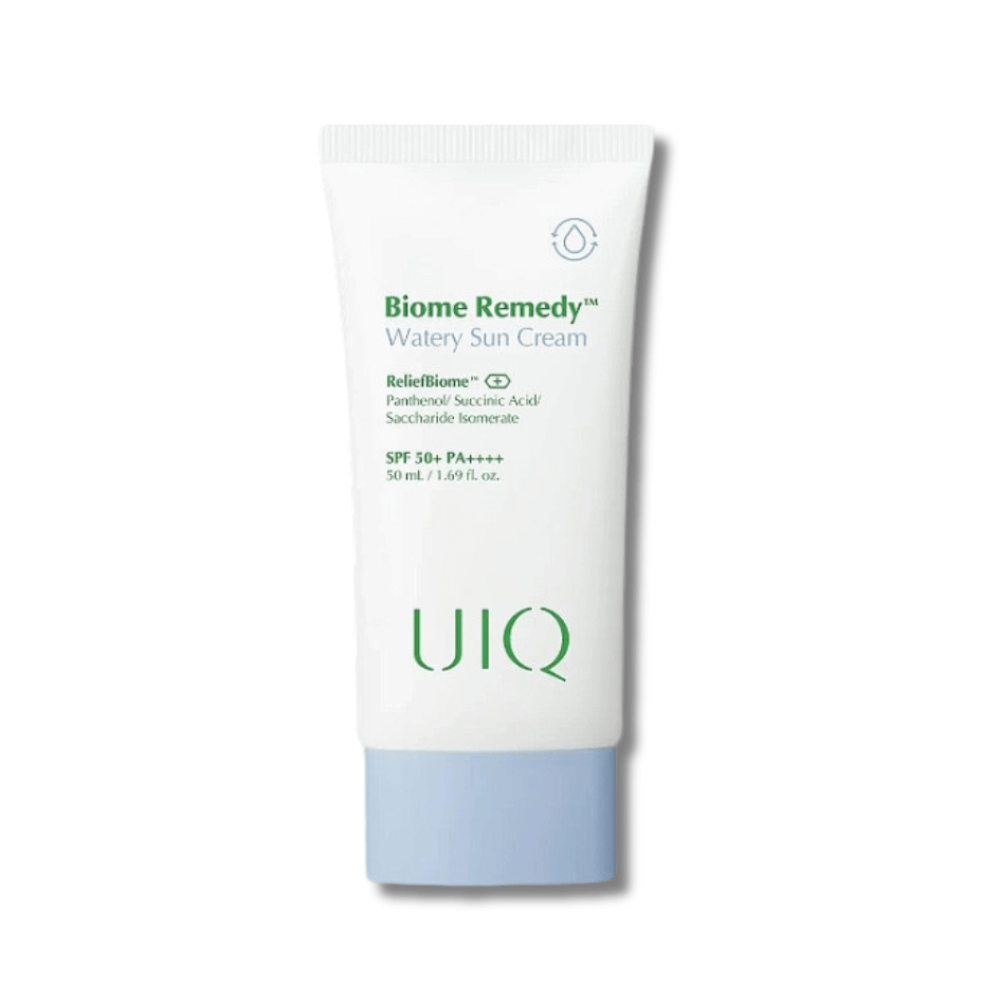 Зволожувальний сонцезахисний крем - UIQ Biome Remedy Watery Sun Cream SPF 50+ PA++++