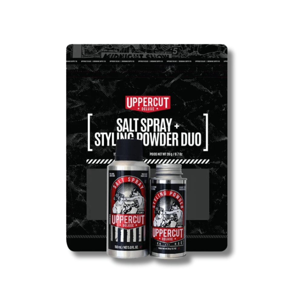 Подарунковий набір - Uppercut Deluxe Salt Spray & Styling Powder Duo