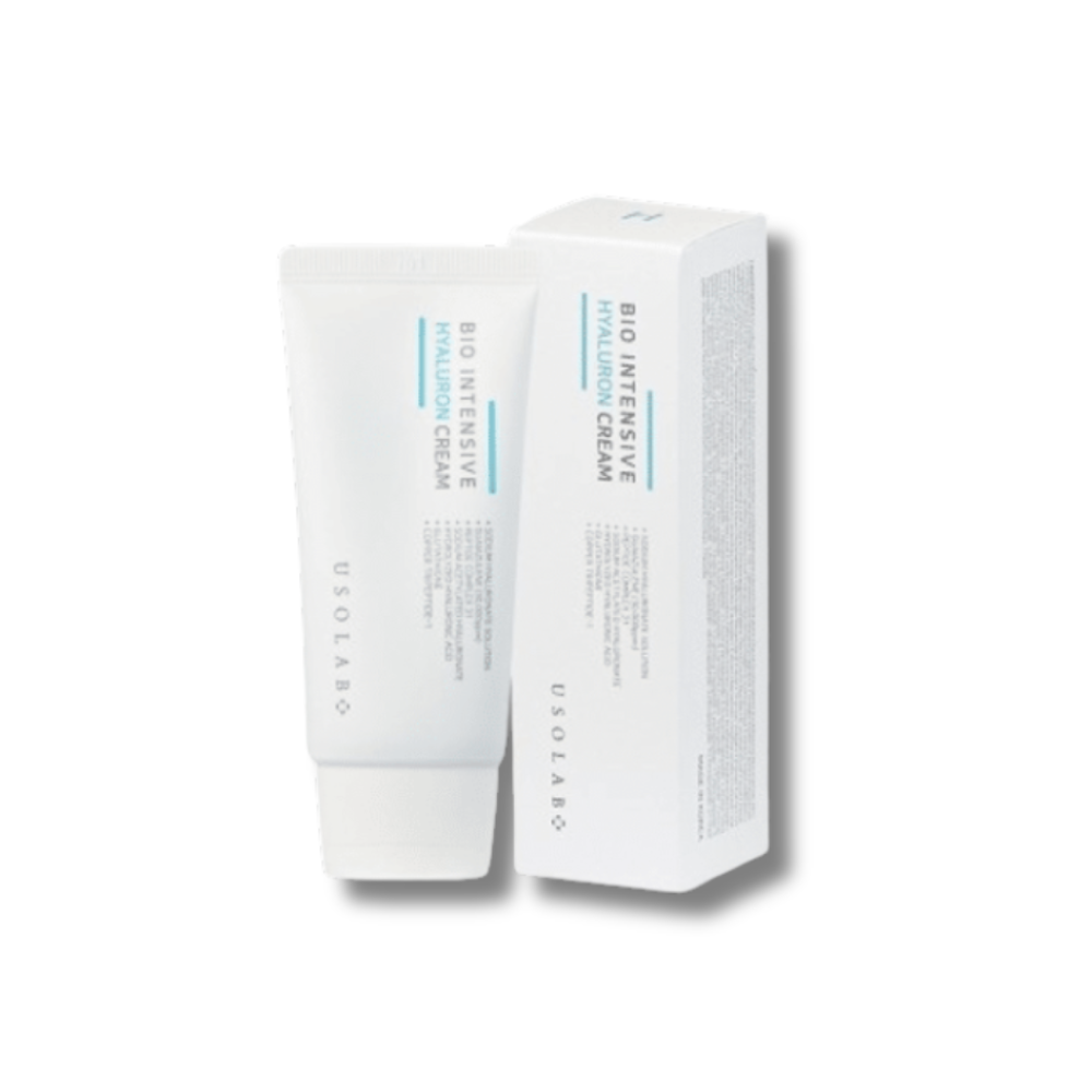 Інтенсивний зволожуючий, заспокійливий та омолоджуючий крем - Usolab Bio Intensive Hyaluron Cream