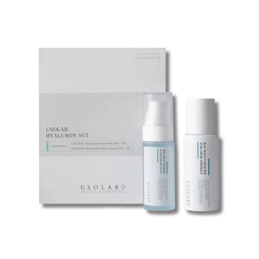 Набор для увлажнения и омоложения - Usolab Hyaluron Set