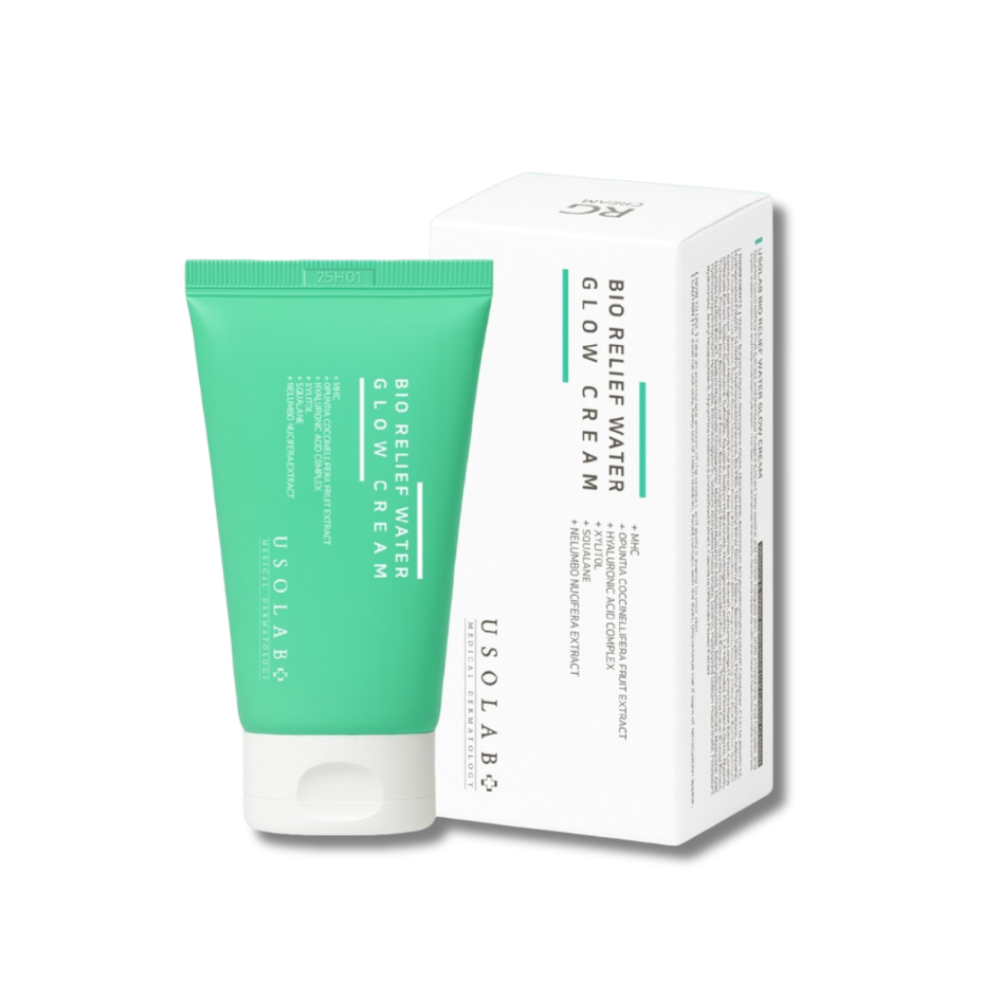 Заспокійливий та балансуючий крем-сорбет - Usolab Bio Relief Water Glow Cream