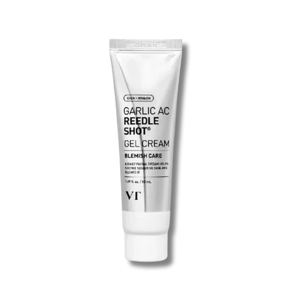 Гель-крем із мікроголками та екстрактом часнику для проблемної шкіри - VT Cosmetics Garlic AC Reedle Shot Gel Cream