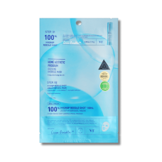 Зволожувальна гідрогелева маска для обличчя зі спікулами - VT Cosmetics Hydrop Reedle Shot 100HL 2 Step Hydrogel Mask