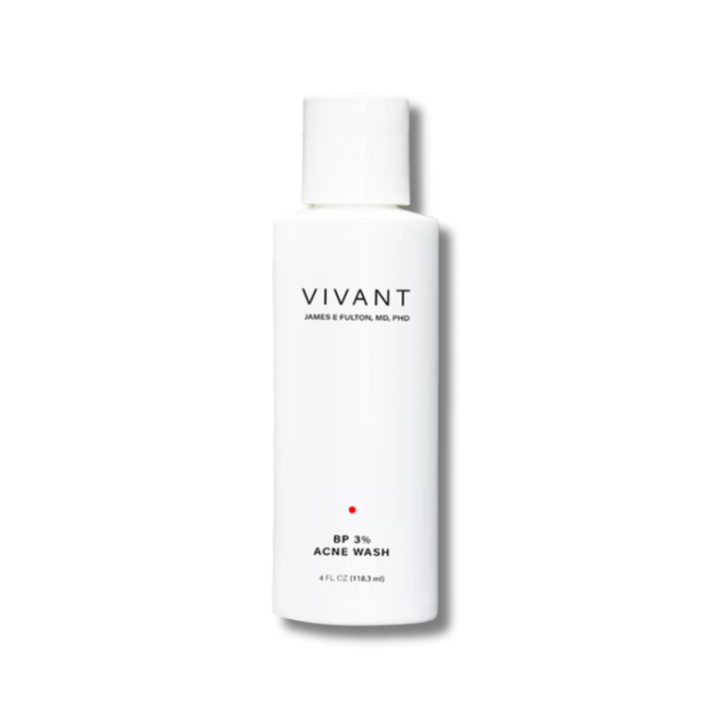 Очищаючий гель для обличчя — Vivant Skin Care Gentle Wash BP 3% 