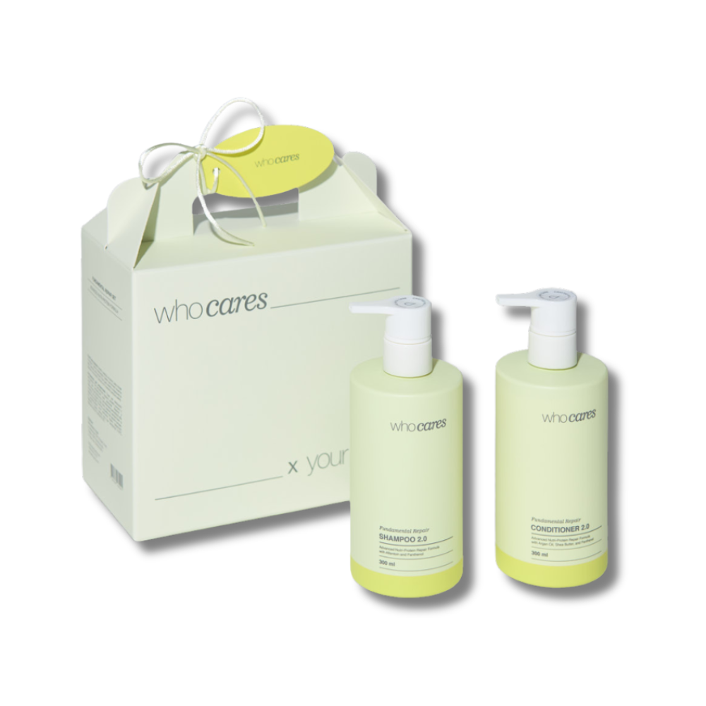 Набір засобів для волосся - Who Сares Fundamental Repair 2.0 Hair Set