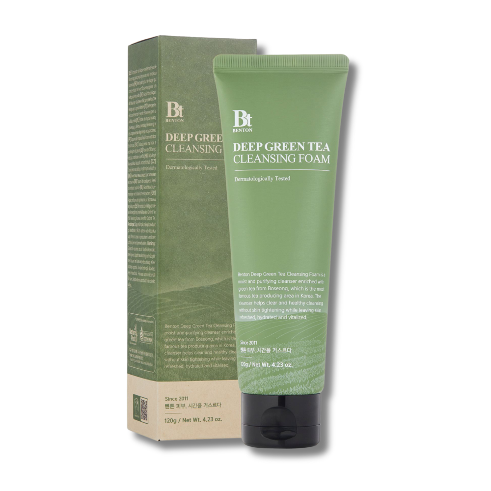 Очищаюча пінка з зеленим чаєм - Benton Green Tea Foam