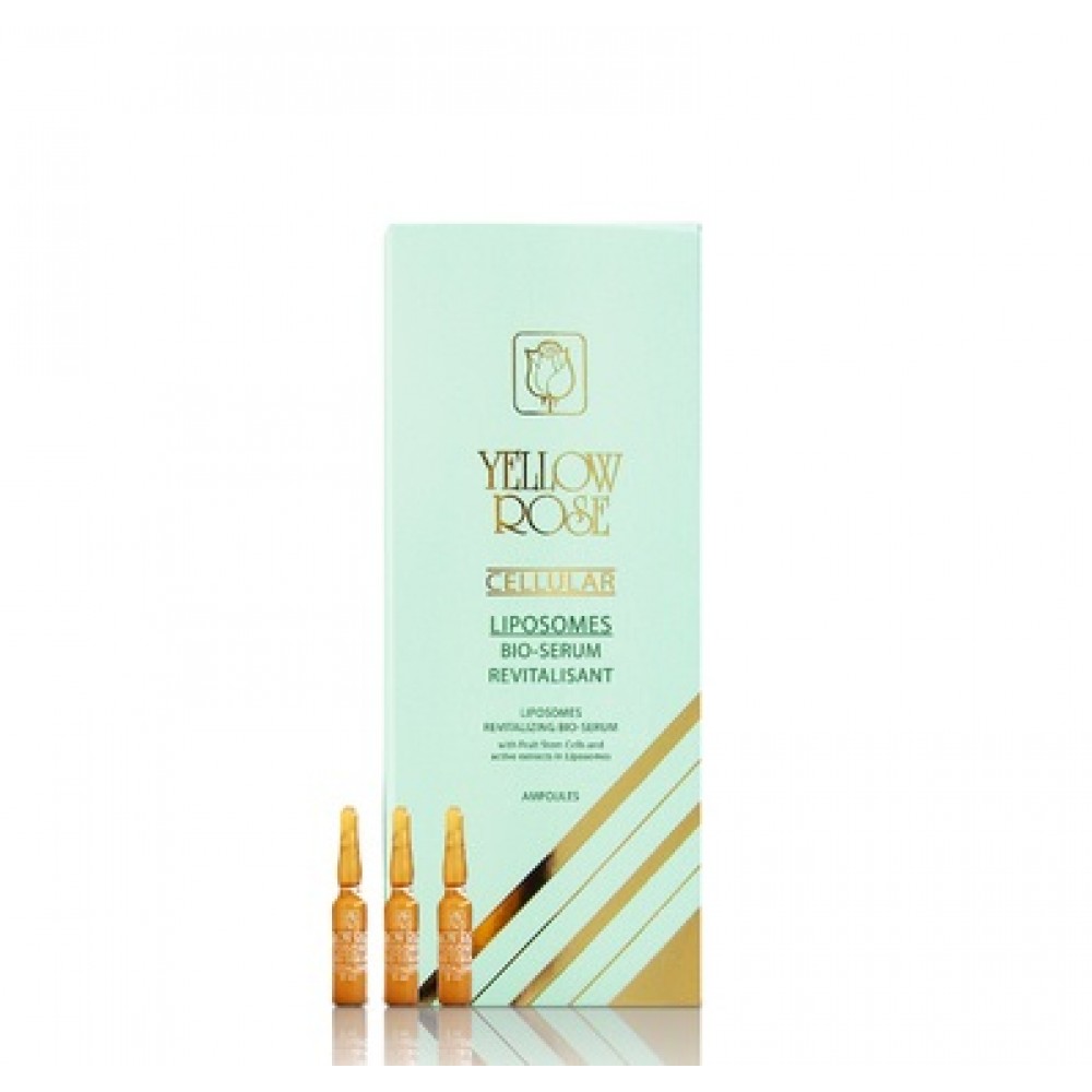 Омолоджуюча біо-сироватка - Yellow Rose Cellular Liposomes Bio-serum 