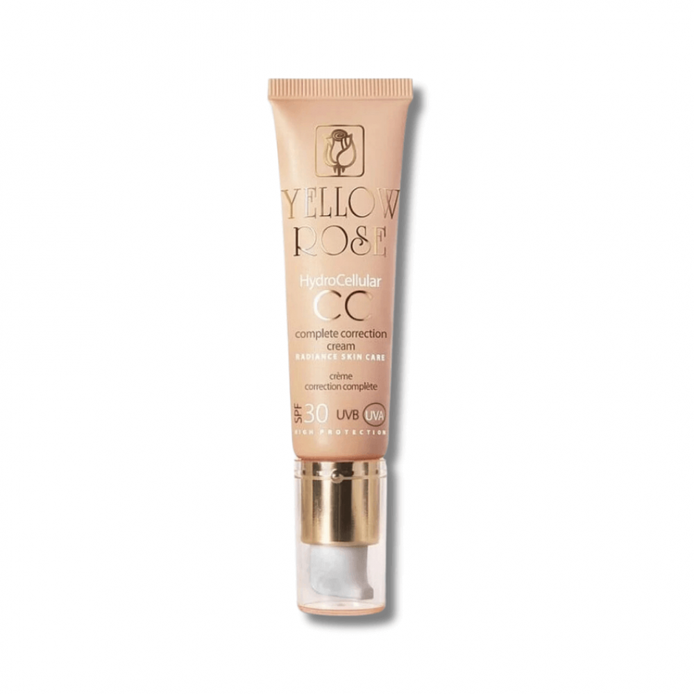 Антивіковий крем з тонуючим ефектом SPF30 - Yellow Rose Hydro- Cellular CC Cream SPF30 