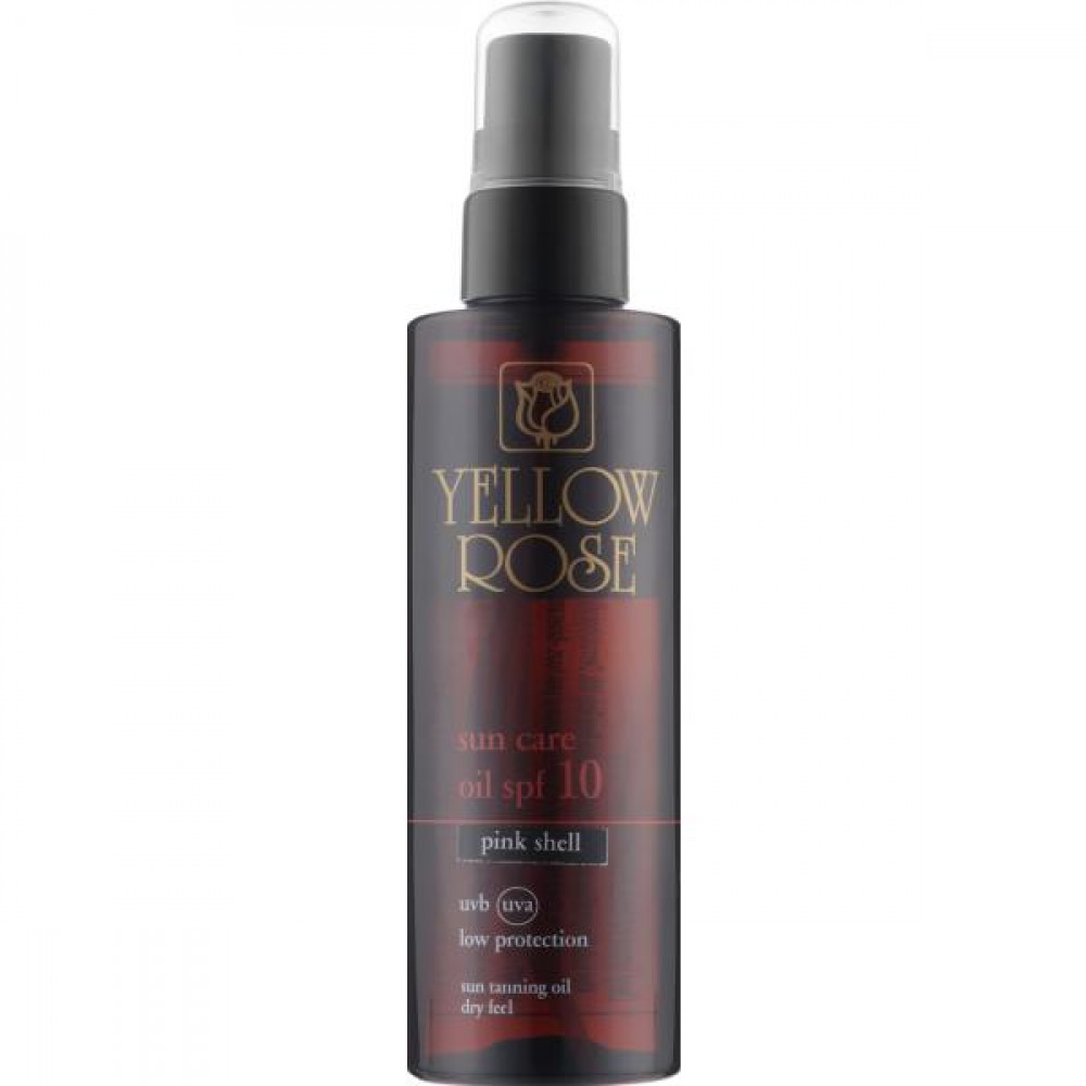 Олія для прояву засмаги - Yellow Rose Sun Care Oil SPF10 Pink Shell