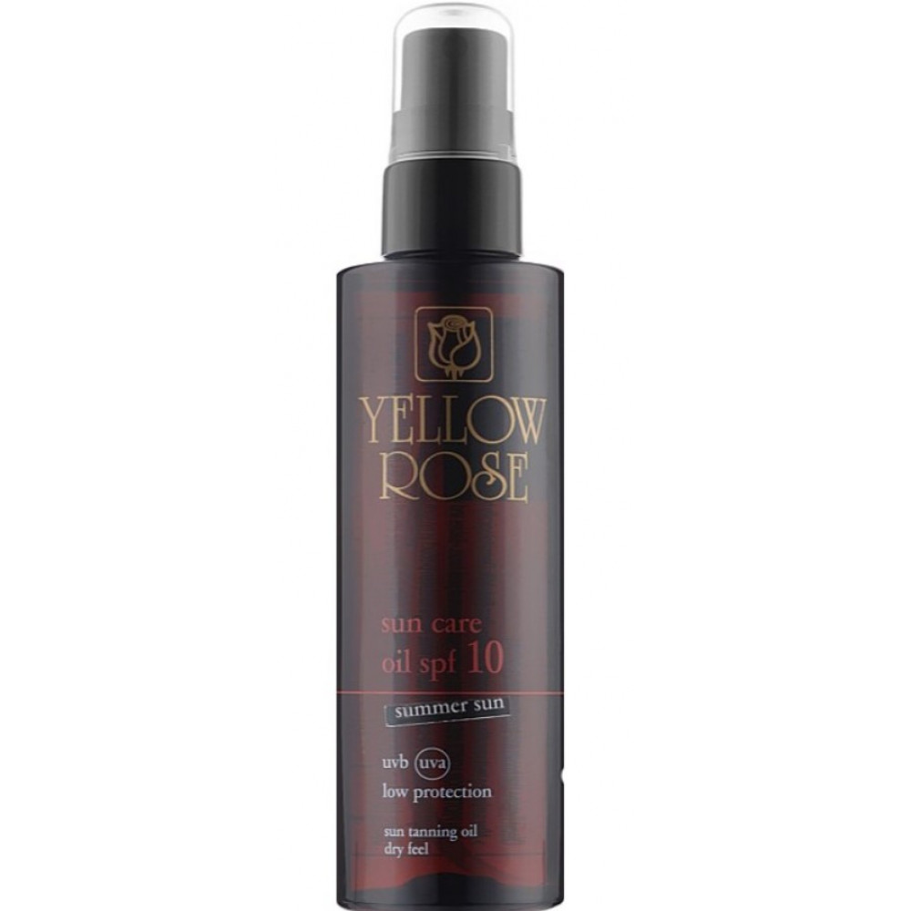 Масло для засмаги - Yellow Rose Sun Care Oil SPF10 Summer Sun