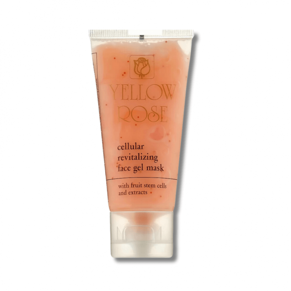 Гель-маска клітинна тонізуюча зі стовбуровими клітинами - Yellow Rose Cellular Revitalizing Face Gel Mask 