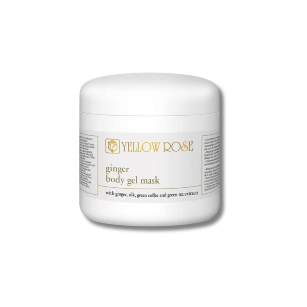 Гелева маска для тіла з імбиром - Yellow Rose Ginger Body Gel Mask 