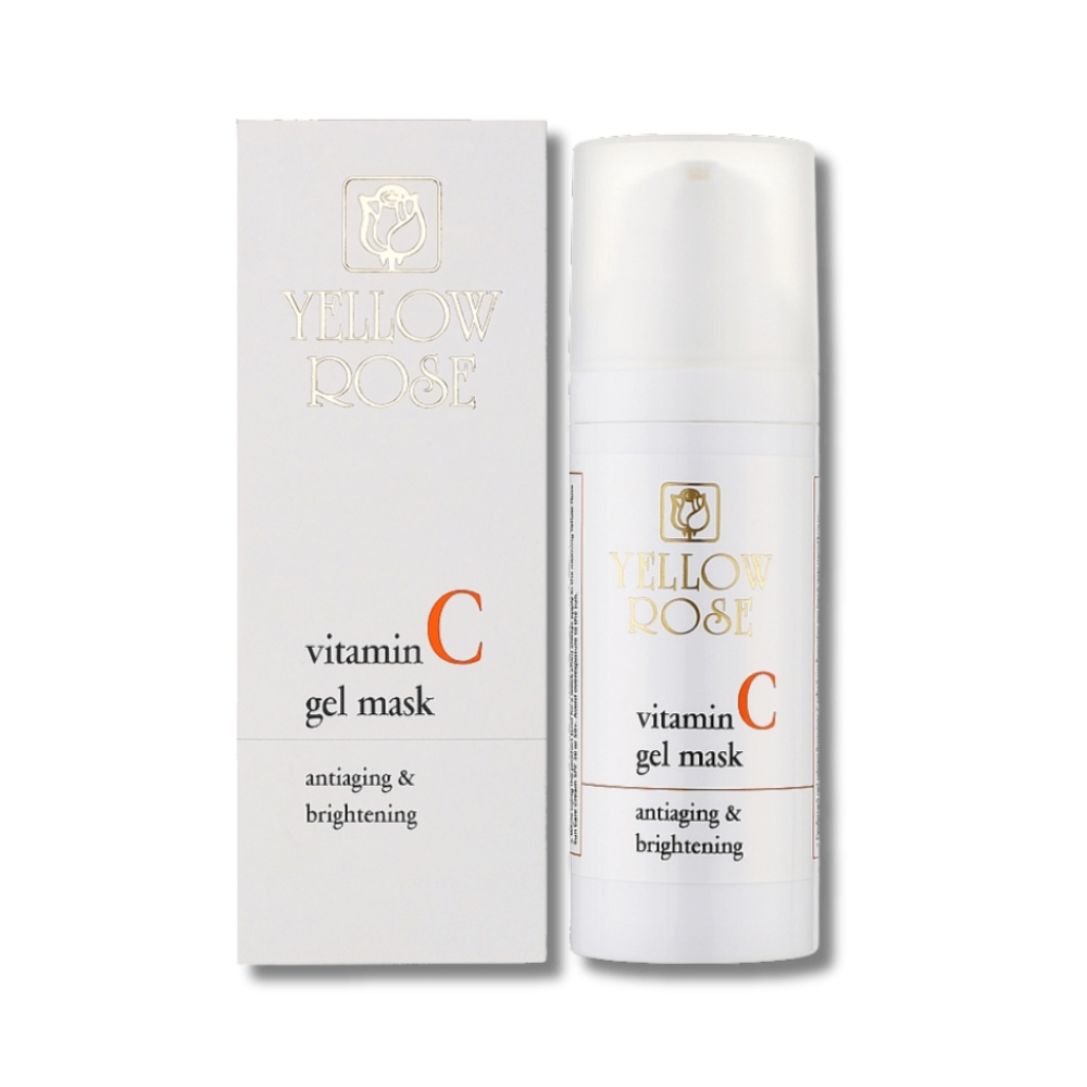 Гелева маска для обличчя з вітаміном С - Yellow Rose Vitamin C Gel Mask