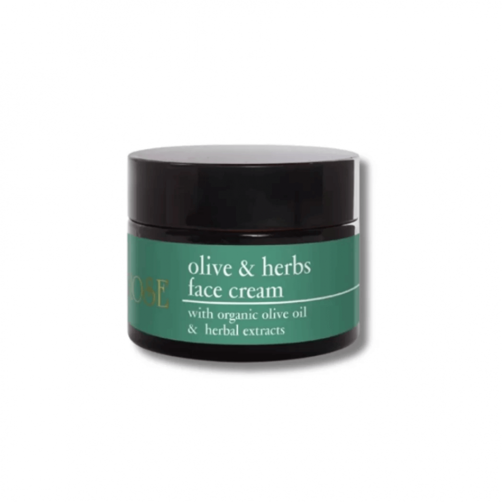 Крем для лица с оливковым маслом и растительными экстрактами - Yellow Rose Olive and Herbs Face Cream