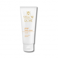 Масажний крем з золотом, імбиром і протеїнами шовку - Yellow Rose Ginger Body Cream with Silk Golden Line 