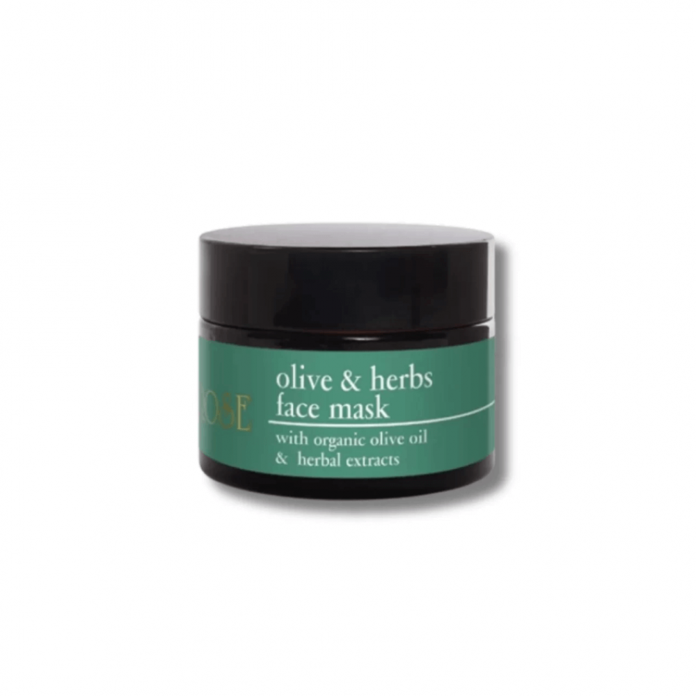Маска для лица с оливковым маслом и растительными экстрактами - Yellow Rose Olive and Herbs Face Mask