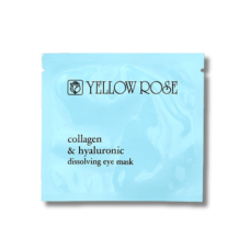 Маска для очей - Yellow Rose Collagen & Hyaluronic Dissolving Eye Mask