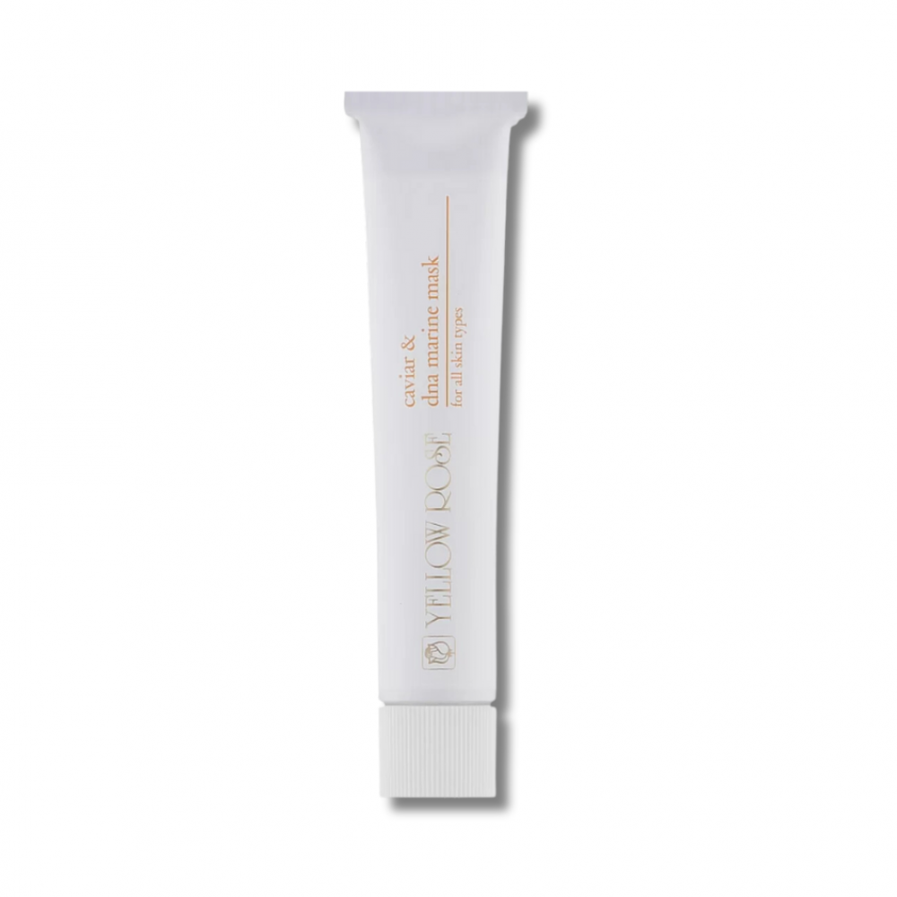 Маска-плівка для обличчя з ікрою і морською ДНК - Yellow Rose Caviar and Marine DNA Face Mask