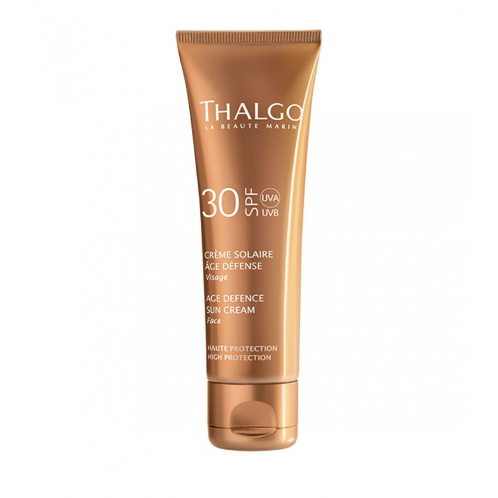 Сонцезахисний крем, що запобігає старінню шкіри - Thalgo AGE DEFENCE SUN CREAM SPF30