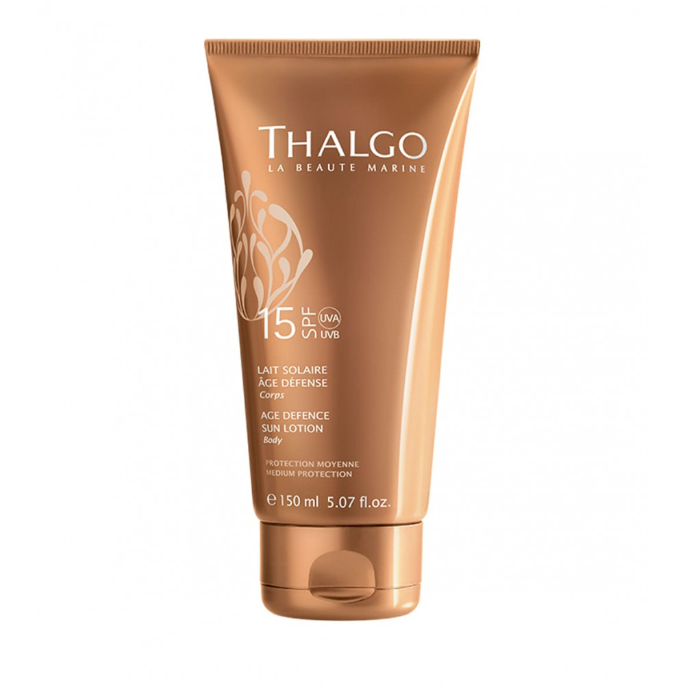 Сонцезахисний крем-лосьйон для тіла - Thalgo SPF15 AGE DEFENCE SUN LOTION