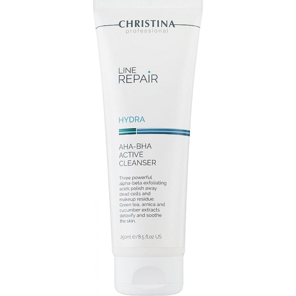 Очищувач для обличчя з кислотами AHA-BHA - Christina Line Repair Hydra AHA-BHA Active Cleanser