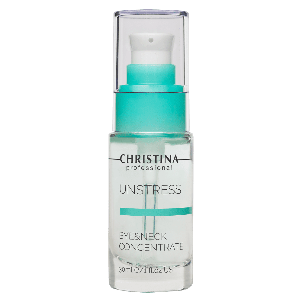 Концентрат для шкіри навколо очей і шиї - Christina Unstress Eye And Neck Concetrate 