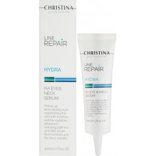 Сироватка для шкіри навколо очей та шиї - Christina Line Repair Hydra HA Eye & Neck Serum