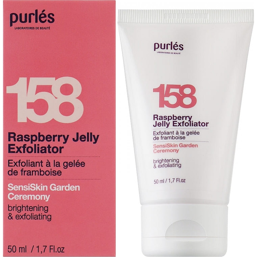 Малиновий ензимний ексфоліант - Purles 158 SensiSkin Garden Ceremony Raspberry Jelly Exfoliator